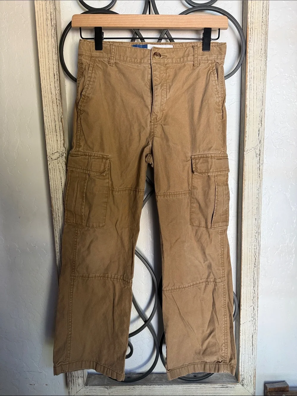 Old Navy | Boy’s Baggy Brown/Tan Cargo Pants | Size 10